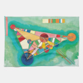 Colorful Triangles van Wassily Kandinsky Theedoek (Horizontaal)