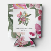 Colorful Tropical Blikjeskoeler (Voorkant)