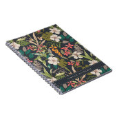 Colorful Tropical Flower Pattern Notitieboek (Rechterzijde)