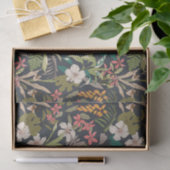 Colorful Tropical Flower Pattern Tissuepapier (Geschenk)