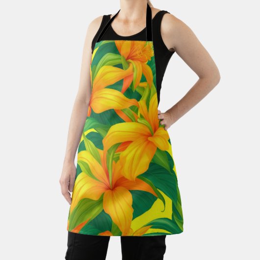 Colorful Tropical Flowers Schort (Insitu)