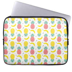 Colorful Tropical Fruit Pattern Laptop Sleeve