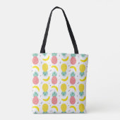 Colorful Tropical Fruit Pattern Tote Bag (Achterkant)