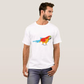 Colorful Tropical Macaw T-shirt (Voorkant volledig)