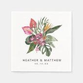 Colorful Tropical Servet (Voorkant)