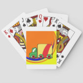 Colorful Truck Pokerkaarten (Achterkant)