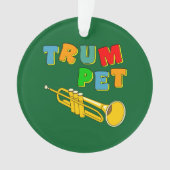 Colorful Trumpet Ornament (voorkant)