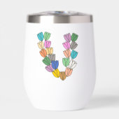 Colorful Tulip Lettered “V” (Voorkant)