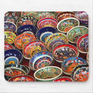 Colorful Turkey BOwl Mousepad Muismat