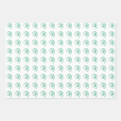 Colorful Twirls Inpakpapier Vel (Voorkant 3)