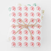 Colorful Twirls Inpakpapier Vel (In situ)