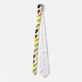 Colorful Ukulele Pattern Music Stropdas (Achterkant)