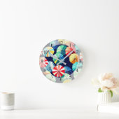 Colorful Umbrellas Ronde Klok (Huis)