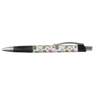 Colorful Underwater Zee Life Patroon Pen