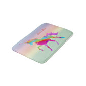Colorful Unicorn Bath Mat (Gekanteld)