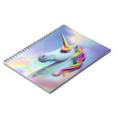 Colorful Unicorn Rainbow Gratitude Journal Notitieboek (Linkerzijde)