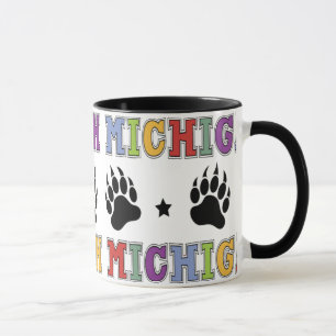 Colorful Up North Michigan Mok met Beren wetten