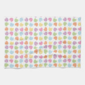 Colorful Valentijn Snoep Hearts Placemat Holiday Theedoek (Horizontaal)