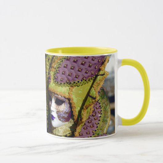 Colorful Venetian Couple Mok (Rechts)