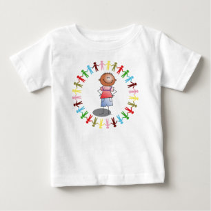 COLORFUL VERENIGD WERELDPAPIERCHAIN EN KUSTJES