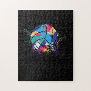Colorful Volleyball Legpuzzel