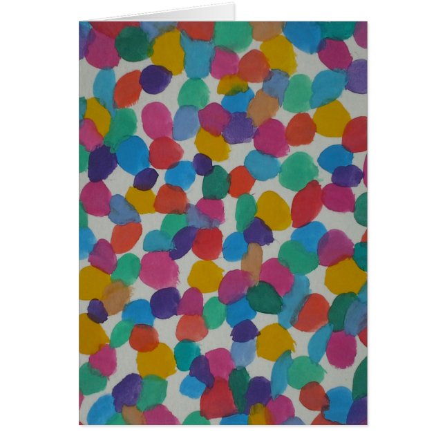 Colorful Watercolor Dots (Devant)