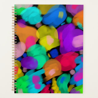 Colorful watercolor print