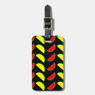 Colorful Watermelon Bagagelabel