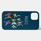 Colorful waterverf butterflies Hoesje-Mate iPhone Case-Mate iPhone Case (Achterkant (horizontaal))