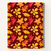 Colorful Waterverf herfst leest Recipe Notitieboek (Achterkant)