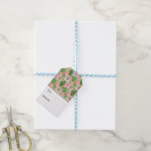 Colorful Waterverf Llama Pattern Cadeaulabel (Met Touw)