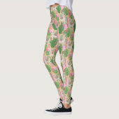 Colorful Waterverf Llama Pattern Leggings (Links)
