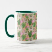 Colorful Waterverf Llama Pattern Mok (Links)