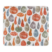 Colorful Waterverf Pumpkins Collectie  Snijplank (Voorkant)