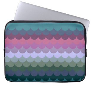 Colorful Waves Laptop Sleeve