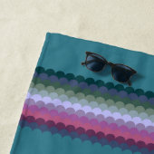 Colorful Waves Strandlaken (In situ)