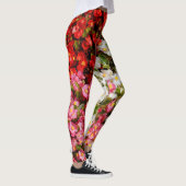 Colorful Wax Begonias Leggings (Rechts)
