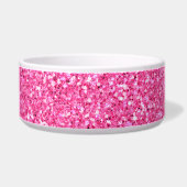 Colorful Wedding Jubileum Roze Glitter Voerbakje (Links)