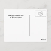 Colorful Welkom terug op school Briefkaart (Achterkant)