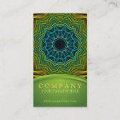 Colorful Well Mandala Visitekaartje (Voorkant)