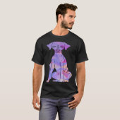 Colorful Whippet T-shirt (Voorkant volledig)