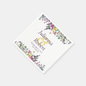 Colorful wildflower servetten (Hoek)