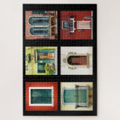 Colorful Windows Italië Legpuzzel (Verticaal)