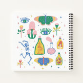 Colorful Witchy Magic Potion Persoonlijk Notitieboek (Achterkant)