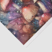 Colorful Wonderland Mushroom Forest Decoupage Tissuepapier (Detail)