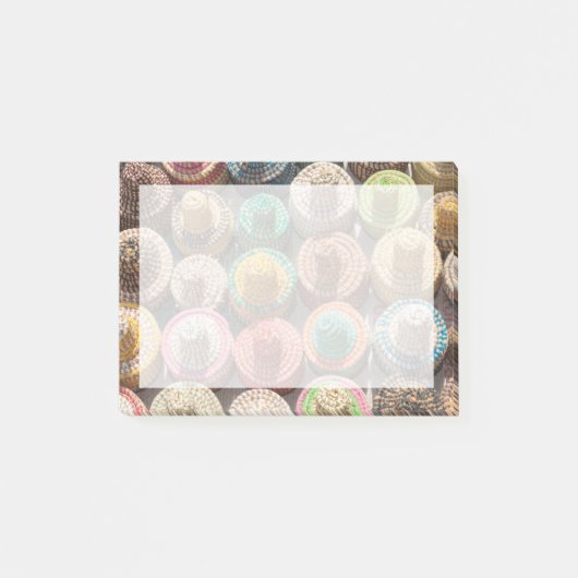 Colorful Woven Petten Post-it® Notes (Voorkant)