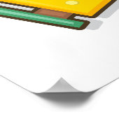 Colorful Xylophone Poster (Hoek)