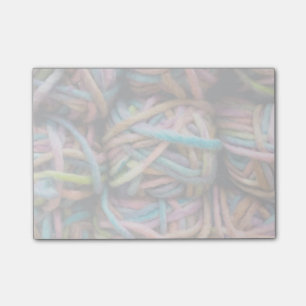 Colorful Yarn Post-it® Notes