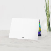 Colorful Yes Graffiti Art Note Birthday Kaart (Achterkant)