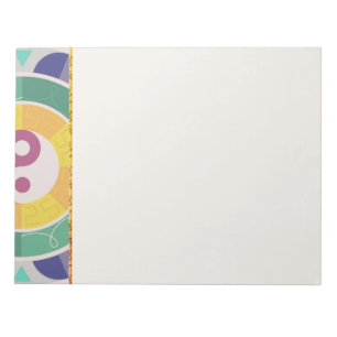 Colorful Yin Yang Pattern Notitieblok